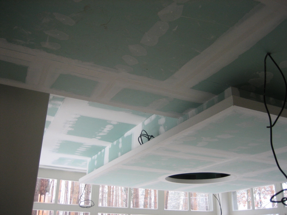 sádrokartonové podhledy